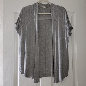 Maurices Short Sleeve Open Cardigan